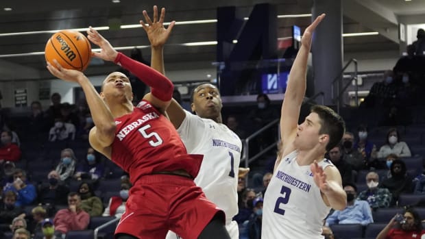 MBB vs Northwestern 2022.02.21 USATSI_17747437 Bryce McGowens